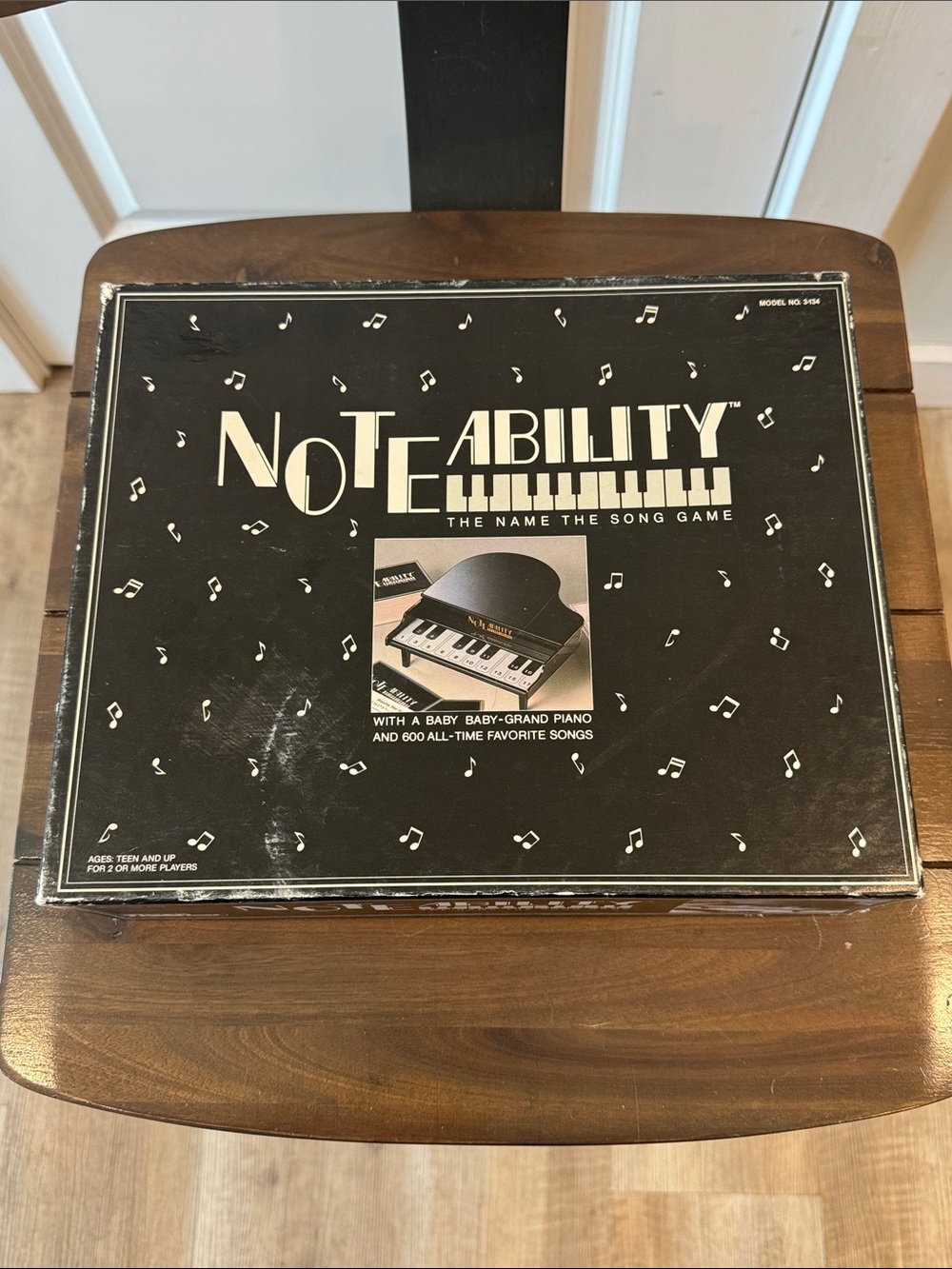 Vintage 1990 Tiger Games Note Ability The Name The Song Game